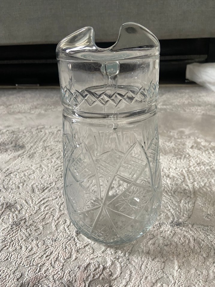 Desenli Cam Sürahi - Görsel 2