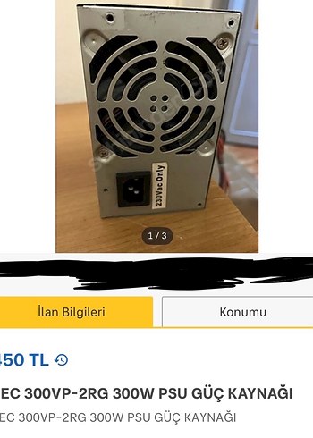 HEC 300W Güç Kaynağı Ünitesi - Görsel 2