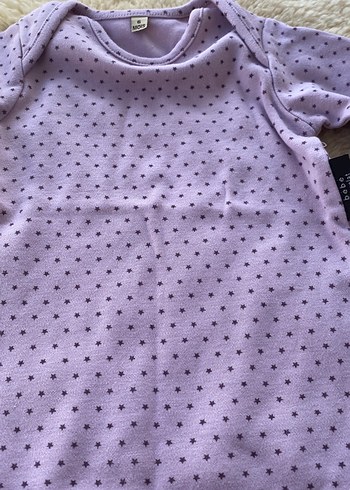 Uzun Kollu Mor Bebek Body - Görsel 2