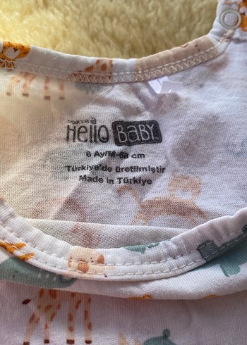 Bohem Tarzı Kısa Kollu Erkek Bebek Tulum - Görsel 2