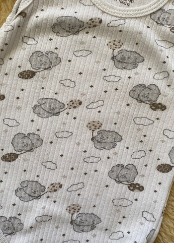 Bebek Erkek Bohem Örgü Pamuklu Atlet Body - Görsel 2