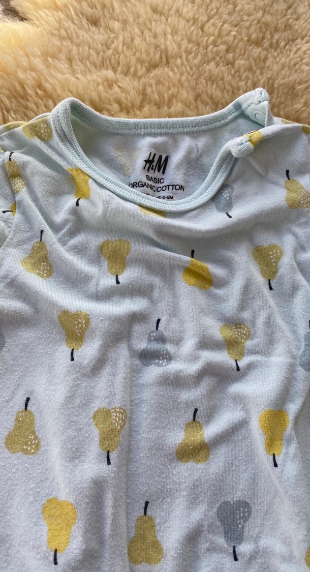 H&M Uzun Kollu Bebek Body - Görsel 2