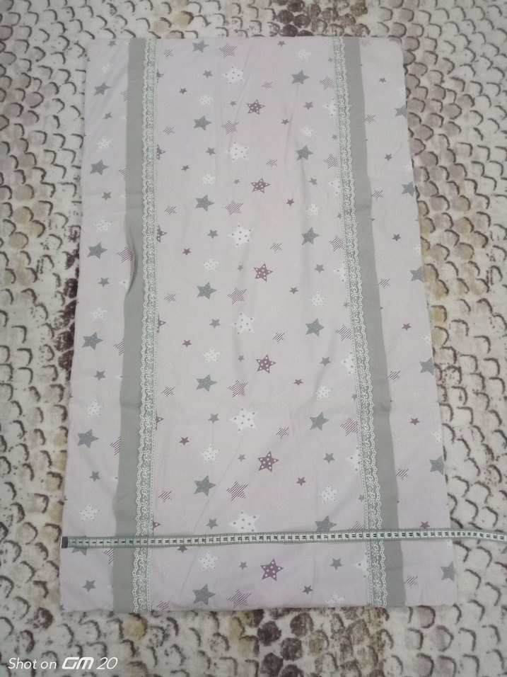 Pembe Yıldız Desenli Bebek Uyku Minderi - Görsel 3