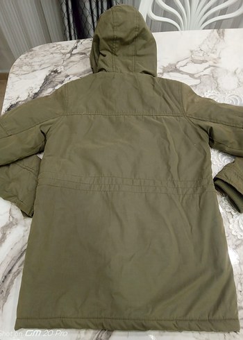 Kürk Detaylı Kapüşonlu Erkek Mont - Görsel 5