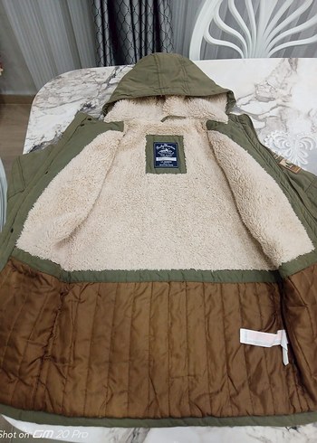 Kürk Detaylı Kapüşonlu Erkek Mont - Görsel 2