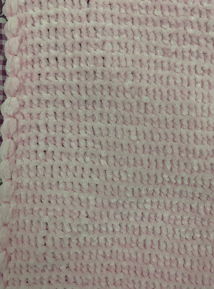 Pastel Pembe Bebek Battaniye - Görsel 2