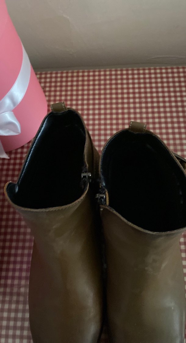 Kahverengi Tokalı Kadın Bot - Görsel 5