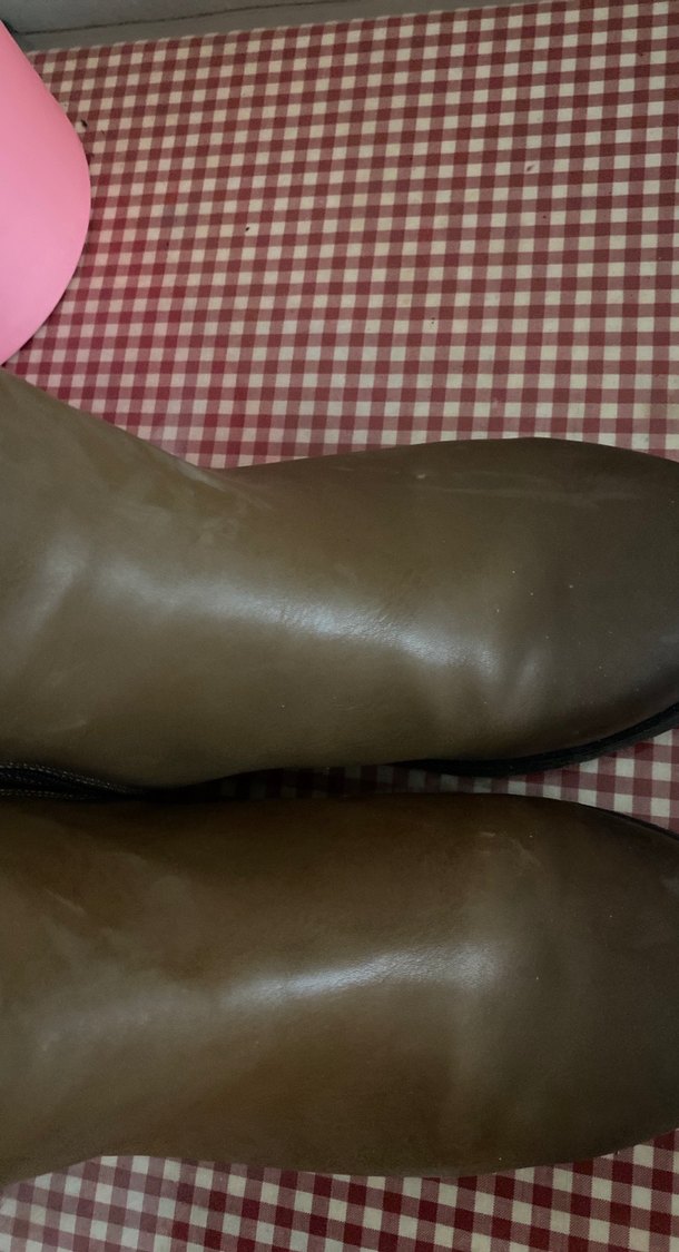 Kahverengi Tokalı Kadın Bot - Görsel 4