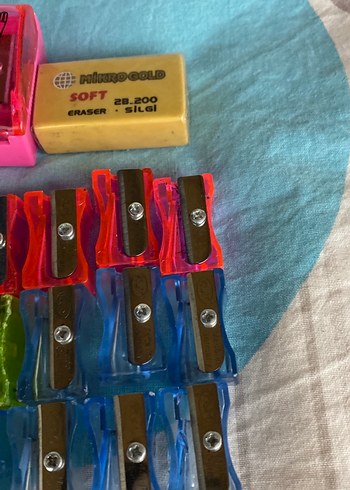 21 tane  Kalemtraş ve 1 Silgi Seti - Görsel 3