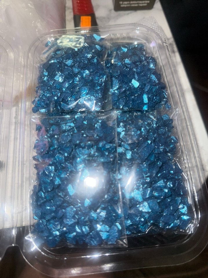 Epoksi Cam kırıkları 2-4 mm 100 gram tek renk fiyatıdır - Görsel 3