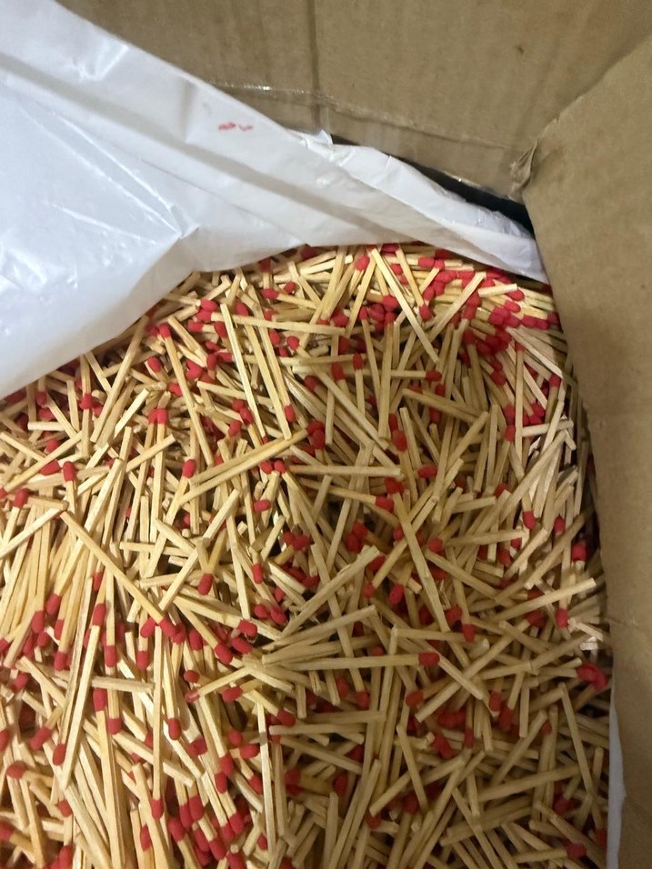 Kibrit çöpü 46 mm 100 adet fit - Görsel 2