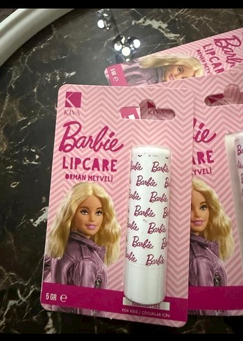 Barbie Pastel Pembe Dudak Bakım Kremi - Görsel 2