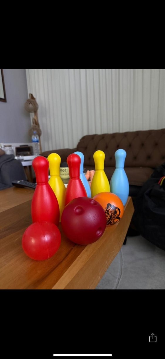 Renkli Mini Bowling Seti - Görsel 2