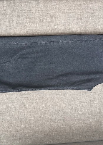 Gri Midi Boyfriend Kot Pantolon - Görsel 6