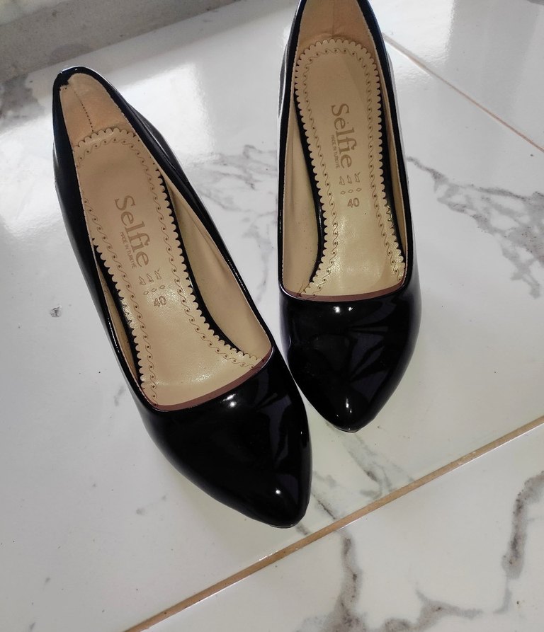 Siyah  Kadın Stiletto Topuklu Ayakkabı - Görsel 3