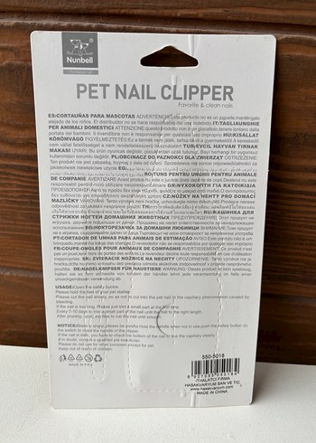 Kedi Köpek Tırnak Makası Törpü Seti - Görsel 2