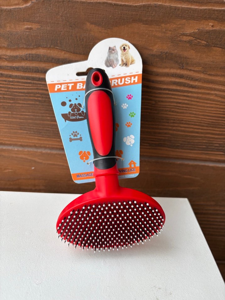 Silikon Uçlu Kedi Köpek Tarağı - Görsel 2