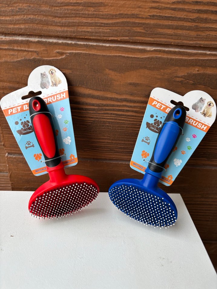 Silikon Uçlu Kedi Köpek Tarağı - Görsel 3