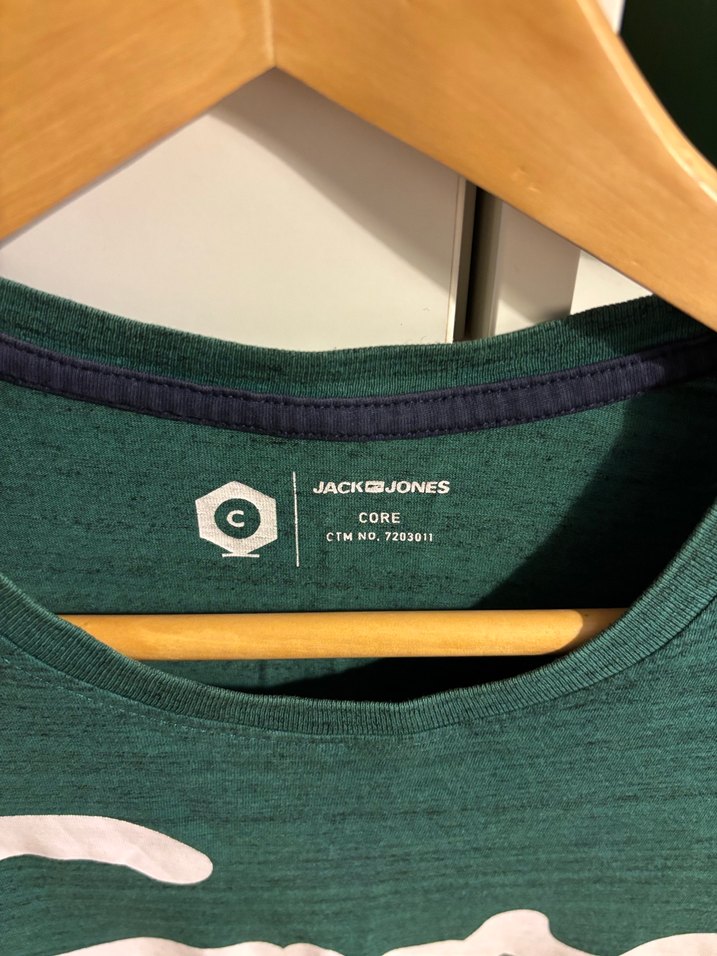 Göre Yeşil Baskılı Erkek Tişört - Görsel 3