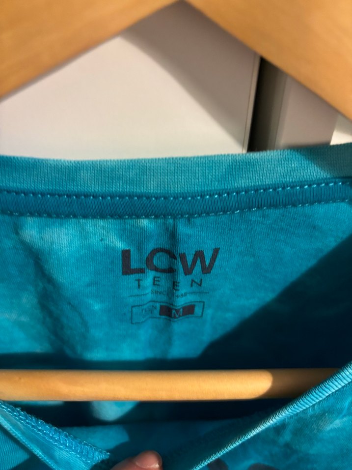 Turkuaz Biker Baskılı Erkek Tişört - Görsel 3