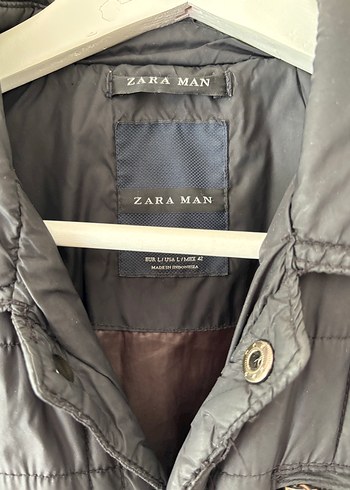 Zara Düğmeli Gri Erkek Ceket - Görsel 2