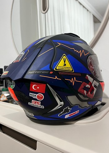 Mt helmets revenge 2 kask - Görsel 3