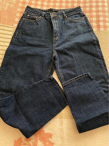 m Beden lacivert Renk Lacivert mom jean