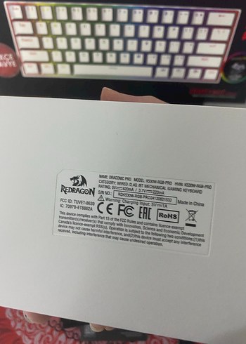 Redragon k530 Pro brown switch - Görsel 5