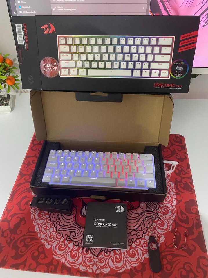 Redragon k530 Pro brown switch - Görsel 2