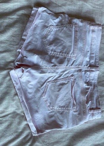 Toz pembe  Mini Kadın Şort - Görsel 4