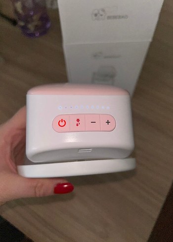 Bebebao Beyaz Gri Göğüs Pompası Seti - Görsel 2