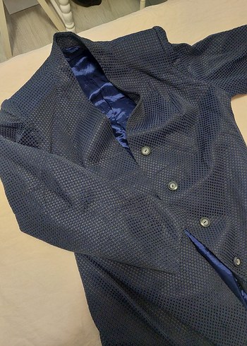 Mavi Renk Pardesü - Görsel 2