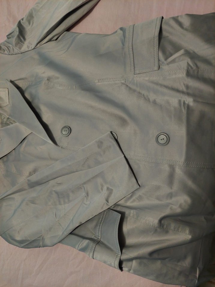 Gri Kadın Pardesü - Görsel 3