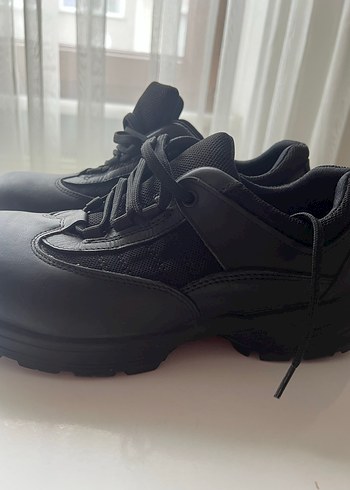 YDS Erkek Siyah Deri Bağcıklı Ayakkabı Orjinal YDS marka - Görsel 3