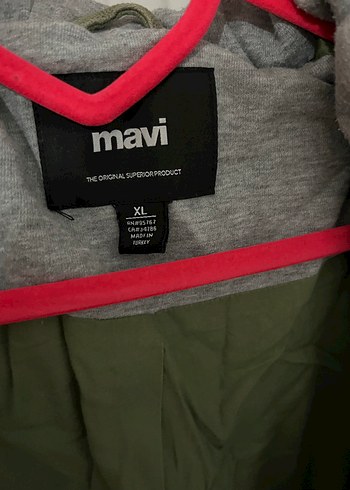 Yeşil Kapüşonlu Kadın Ceket - Görsel 3