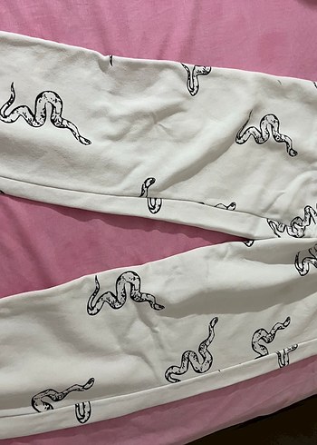 Yılan Desenli Kadın Rahat Eşofman - Görsel 2