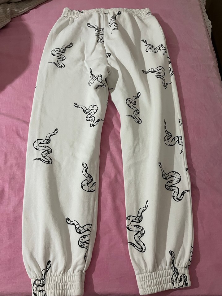 Yılan Desenli Kadın Rahat Eşofman - Görsel 3