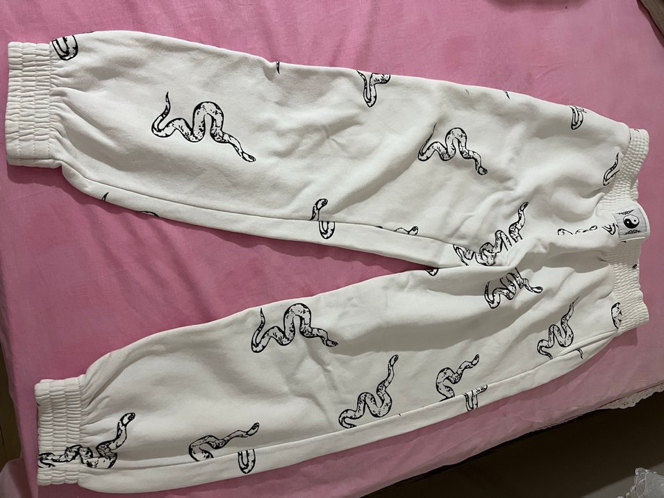 Yılan Desenli Kadın Rahat Eşofman - Görsel 2