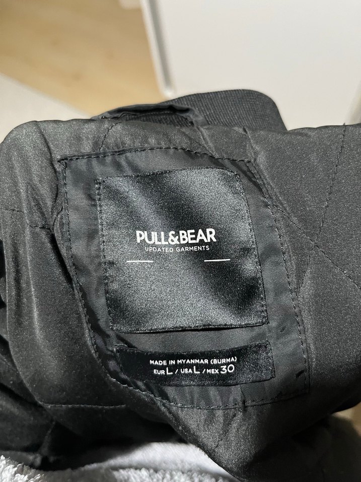 Siyah Fermuarlı Kadın Bomber Ceket - Görsel 5