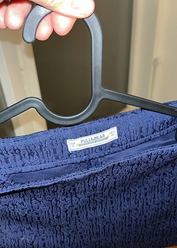 Kadın Lacivert Mini Denim Şort - Görsel 2