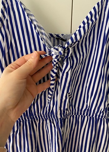 H&M İnce Askılı Elbise - Görsel 5