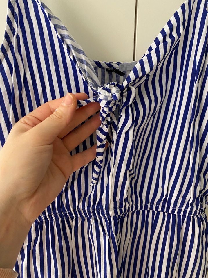 H&M İnce Askılı Elbise - Görsel 5