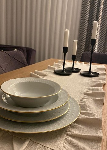 48 parça kütahya porselen yemek takımı - Görsel 2