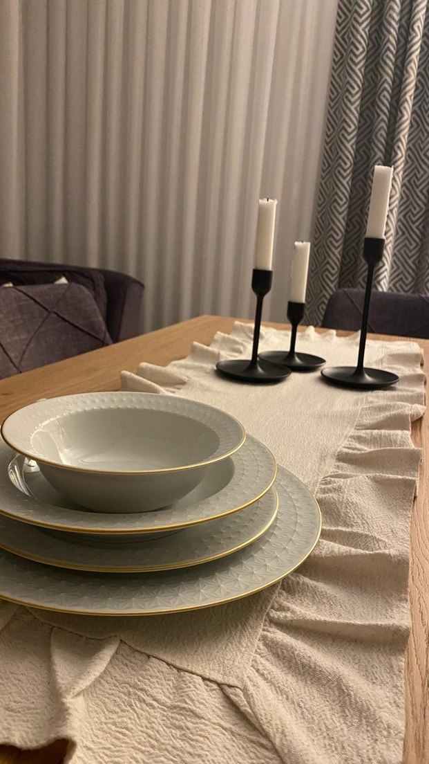 48 parça kütahya porselen yemek takımı - Görsel 2