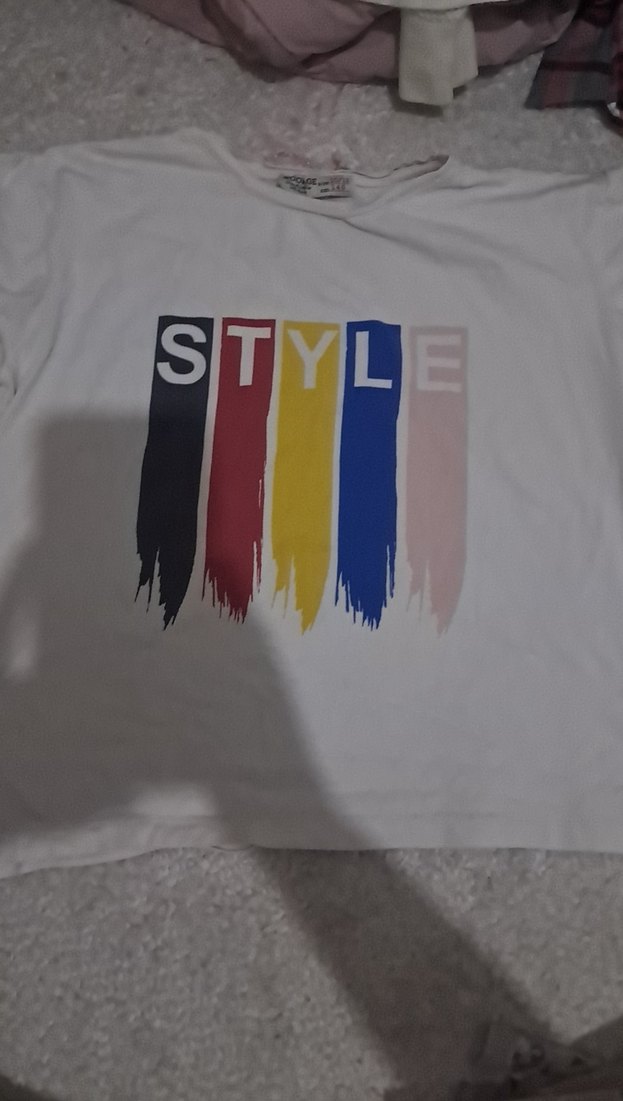 kız Çocuk Çok Renkli Uzun Kollu Tişört - Görsel 3