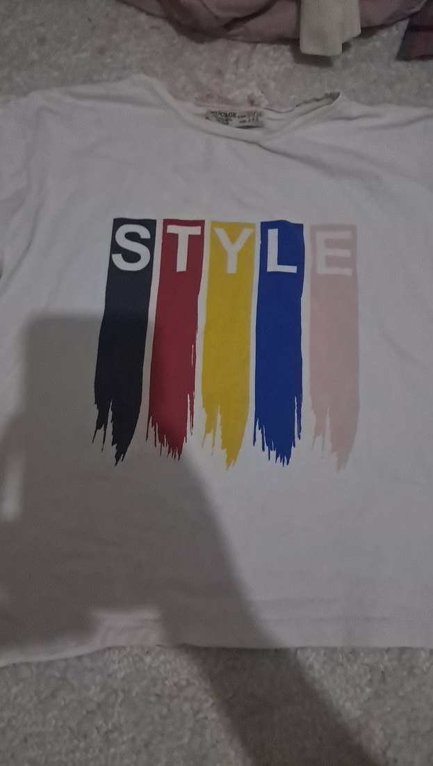 kız Çocuk Çok Renkli Uzun Kollu Tişört - Görsel 4