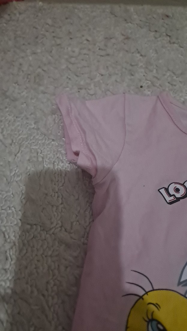 Pembe Looney Tunes Kız Tişörtü - Görsel 2