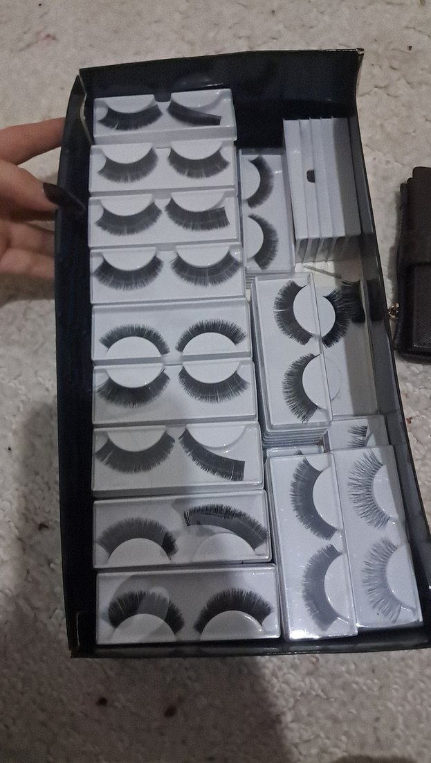 Siyah Takma Kirpik Çiftleri dubai markasıdir orjinaldir - Görsel 4