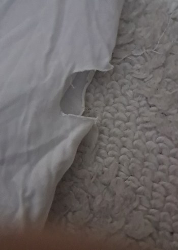 Beyaz Kız Çocuk Baskılı Kısa Kollu Tişört - Görsel 2