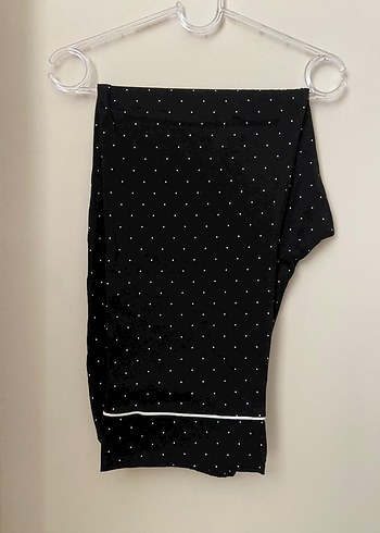 Penti siyah puantiyeli pijama takımı - Görsel 4